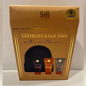 SIR Handsome Ultimate Balm Trio With Knit Beanie 4 Piece Set